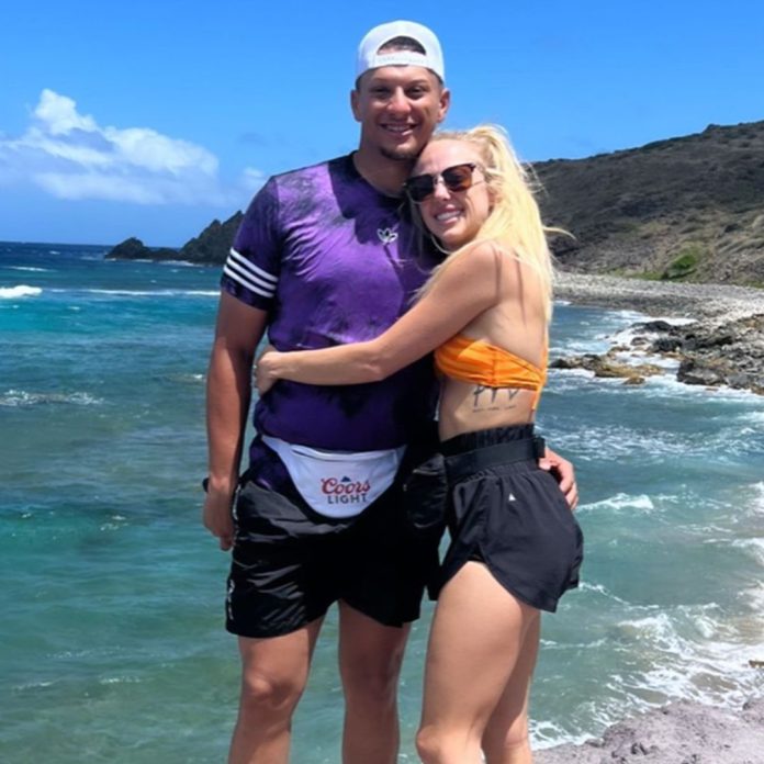 Patrick Mahomes and Wife Brittany Matthews Honeymoon in St Barts
